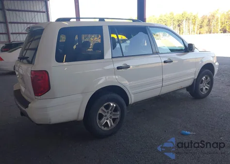 2003 Honda Pilot Ex-L из США, поврежденный, VIN 2HKYF18583H502608